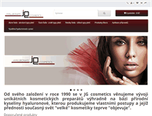 Tablet Screenshot of jg.cz